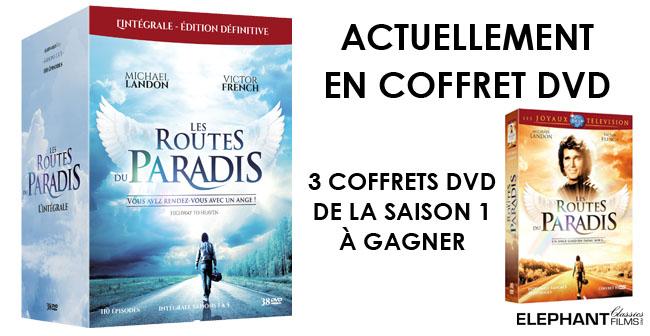 Tentez de gagner des coffrets DVD de la saison 1 de Les Routes du Paradis