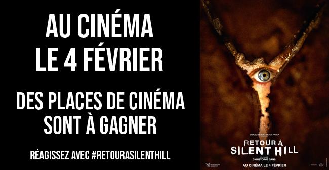Tentez de gagner des places de cinéma pour Retour à Silent Hill