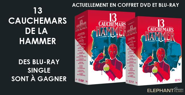 Tentez de gagner des BLU-RAY Single de la collection des 13 Cauchemars de la Hammer