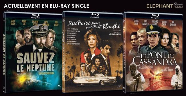 Tentez de gagner des BLU-RAY de Sauvez le Neptune, Série Noire pour une Nuit Blanche et Le Pont de Cassandra