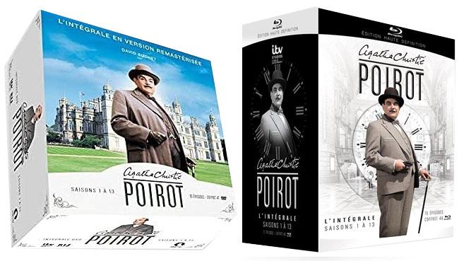 Hercule Poirot - L'int�grale des Saisons 1 � 13 actuellement en coffret DVD et BLU-RAY