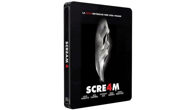 Scream 4 actuellement en combo Steelbook BLU-RAY 4K + BLU-RAY