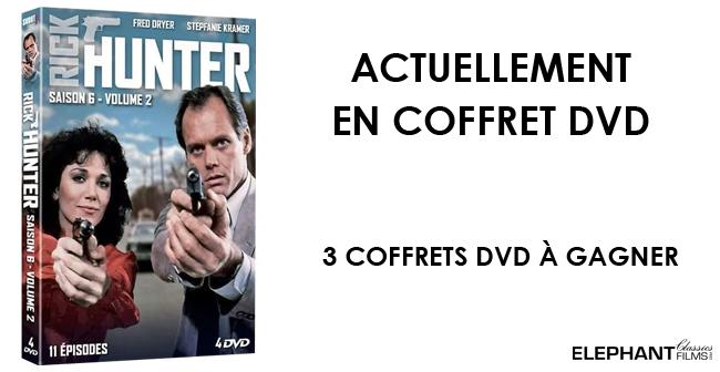 Tentez de gagner un coffret DVD du volume 2 de la saison 6 de Rick Hunter