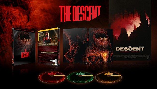 The Descent actuellement en Édition Steelbook Limitée 4K UHD + BLU-RAY
