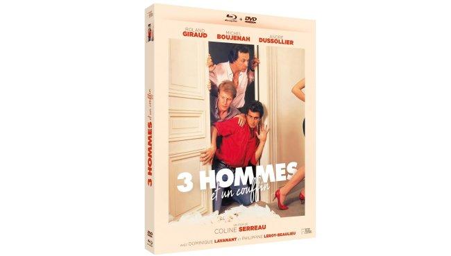 Trois Hommes et un Couffin actuellement en combo BLU-RAY/DVD