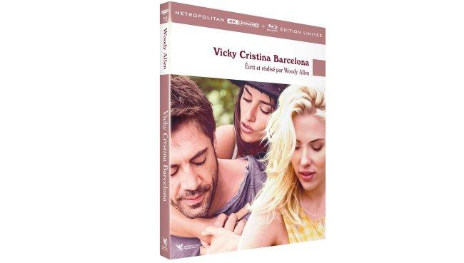 Vicky Cristina Barcelona actuellement en Édition Collector Digipack UHD 4K / BLU-RAY